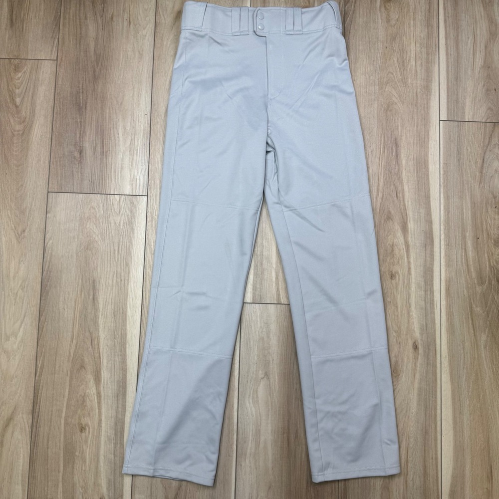 Teamwork Athletic Apparel Kids XL Silver Grey Baseball Pants 3716-33-XL